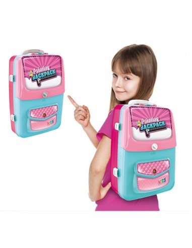 ZNIKOPIS PLECAK NIEBIESKO RÓŻOWY