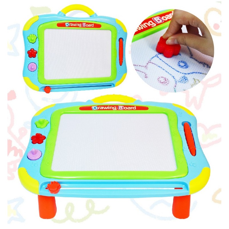 Znikopis duża tablica do rysowania 2w1 stolik 859