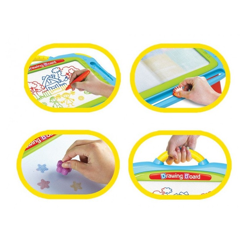 Znikopis duża tablica do rysowania 2w1 stolik 859