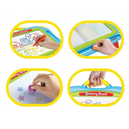 Znikopis duża tablica do rysowania 2w1 stolik 859