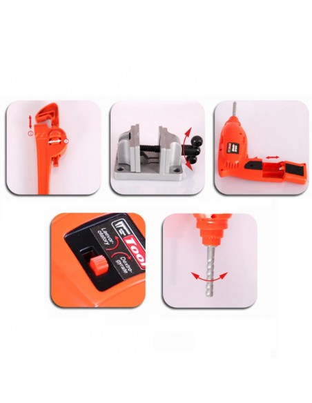 Warsztat majsterkowicza dla dzieci narzędzia