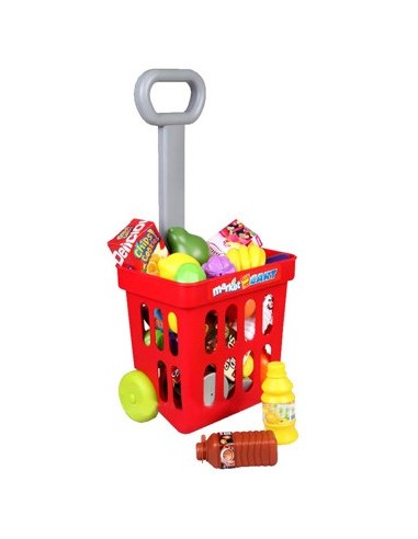 Sklep stragan kasa do zabawy w sklepik wózek