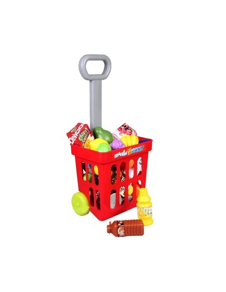 Sklep stragan kasa do zabawy w sklepik wózek