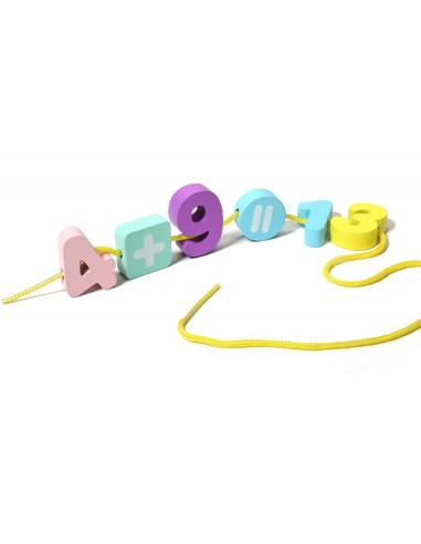 Drewniana UKŁADANKA MONTESSORI rybki kulki