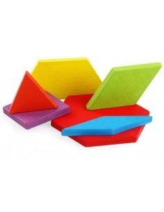 Gra układanka klocki puzzle drewniane Montessori 2