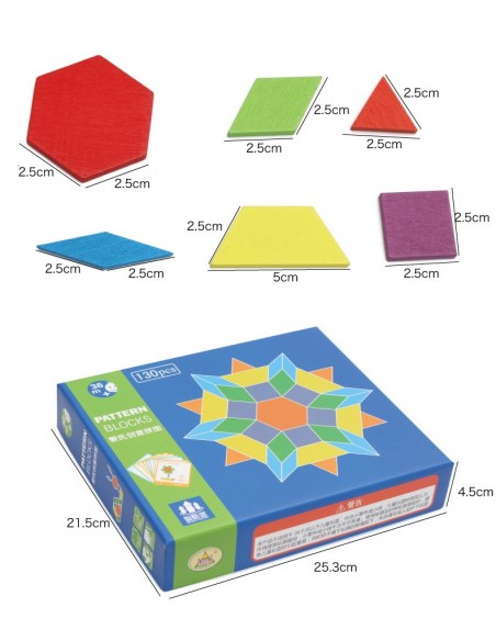 Gra układanka klocki puzzle drewniane Montessori