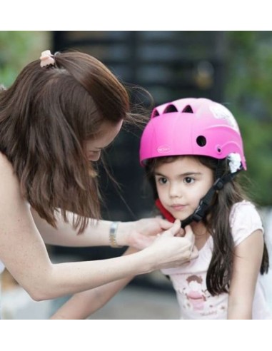KASK REGULOWANY RÓŻOWY na hulajnoga rolki deskorolka rower 