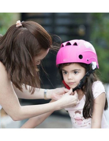 KASK REGULOWANY NIEBIESKI na hulajnoga rolki deskorolka rower 