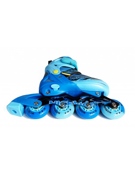 Zestaw Łyżworolki KASK ochraniacze wrotki 30-33