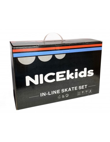 Zestaw Łyżworolki KASK ochraniacze wrotki 30-33