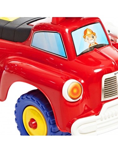 Jeździk STRAŻ POŻARNA chodzik pchacz czerwony