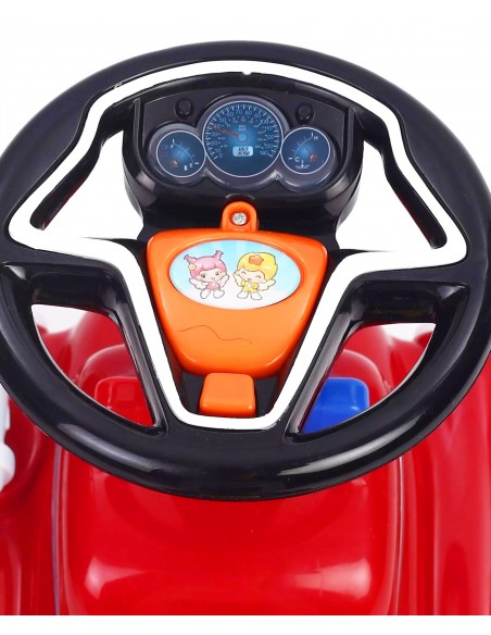 Jeździk STRAŻ POŻARNA chodzik pchacz czerwony