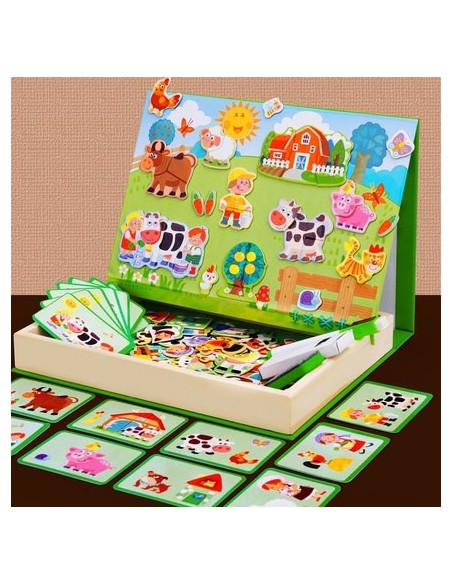 Skrzynka z magnesami Farma