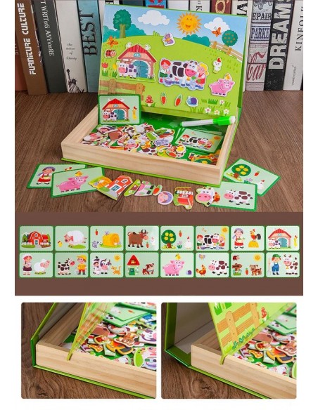 Skrzynka z magnesami Farma