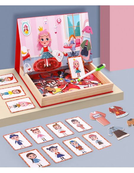 Skrzynka z magnesami Księżniczka