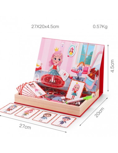 Skrzynka z magnesami Księżniczka