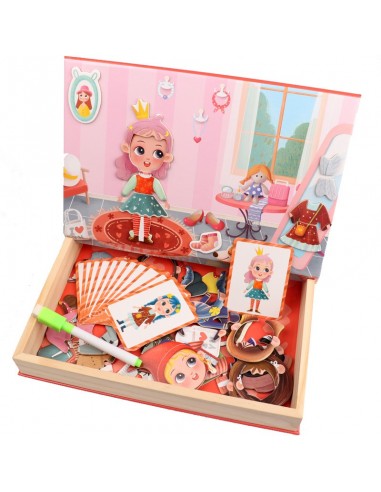 Skrzynka z magnesami Księżniczka