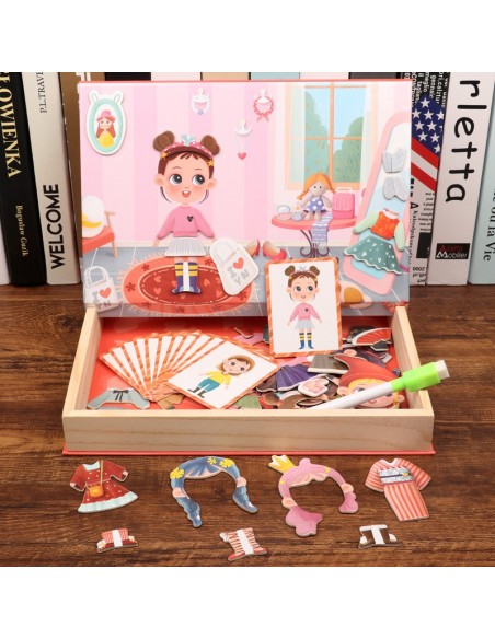 Skrzynka z magnesami Księżniczka