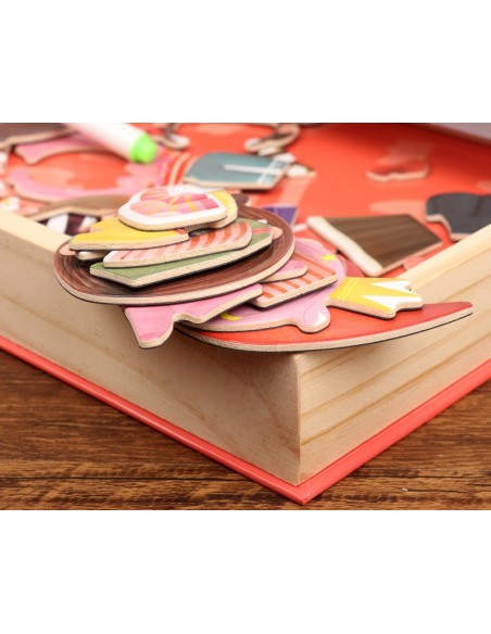 Skrzynka z magnesami Księżniczka