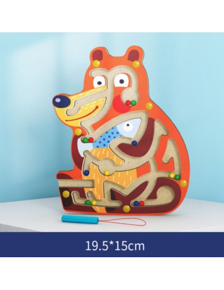 Drewniany labirynt Miś