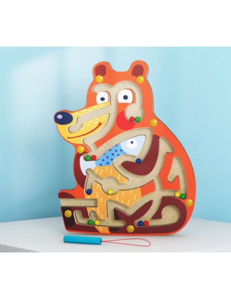 Drewniany labirynt Miś