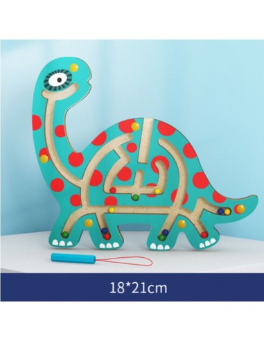 Drewniany labirynt Apatozaurus