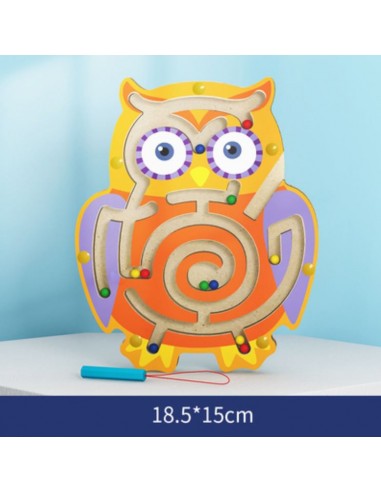 Drewniany labirynt Sowa