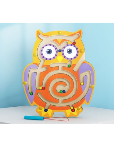 Drewniany labirynt Sowa