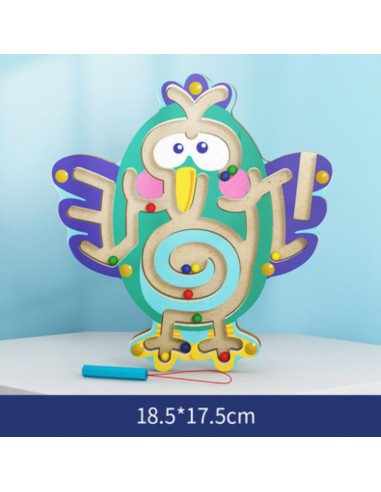 Drewniany labirynt Papuga