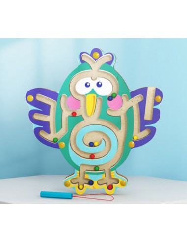 Drewniany labirynt Papuga