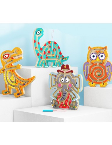 Drewniany labirynt Mysz