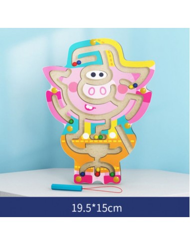 Drewniany labirynt Świnka