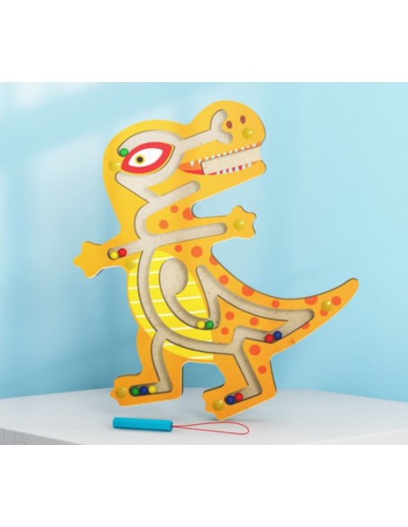 Drewniany labirynt T-Rex