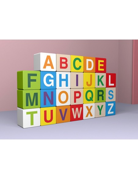 Klocki drewniane miasto