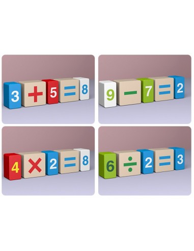 Klocki drewniane miasto