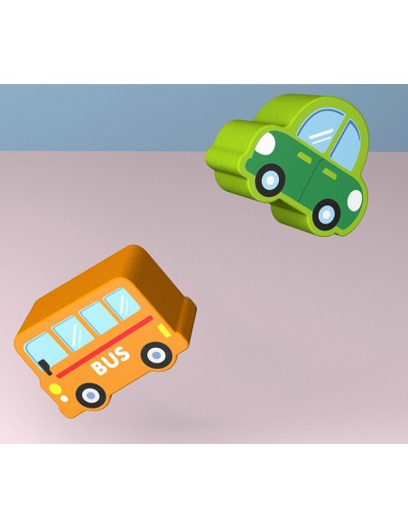 Klocki drewniane miasto