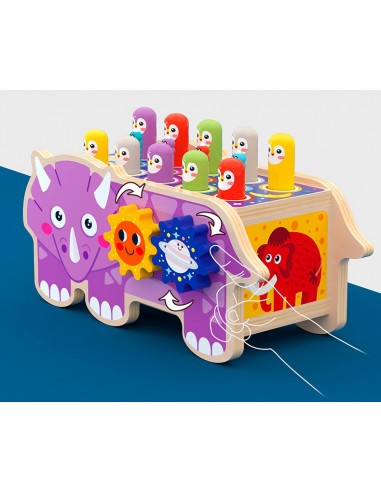 Wbijak drewniany Triceratops