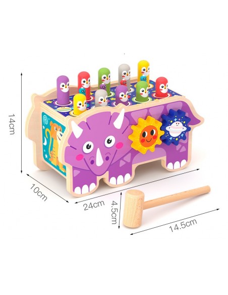 Wbijak drewniany Triceratops