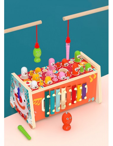 Wbijak drewniany 3w1