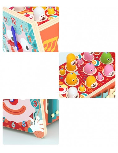 Wbijak drewniany 3w1