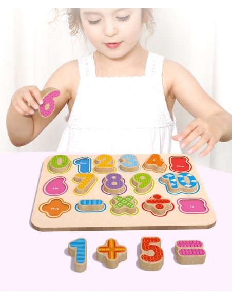 Układanka drewniana Alfabet