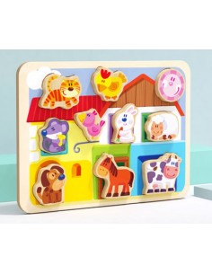Układanka drewniana Farma 2