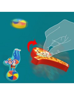 Zdjeżdżalnia drewniana Cyrk 2