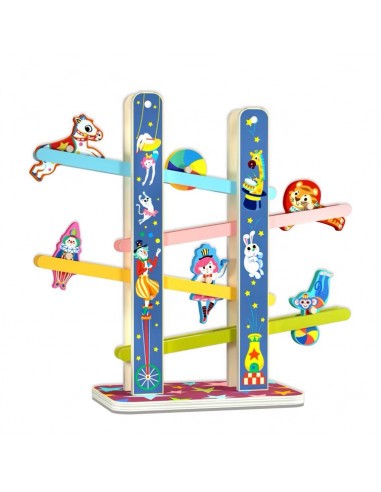 Zdjeżdżalnia drewniana Cyrk