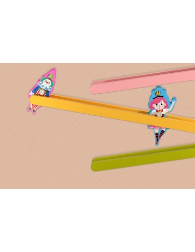 Zdjeżdżalnia drewniana Cyrk