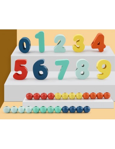 Klocki cyferki drzewo