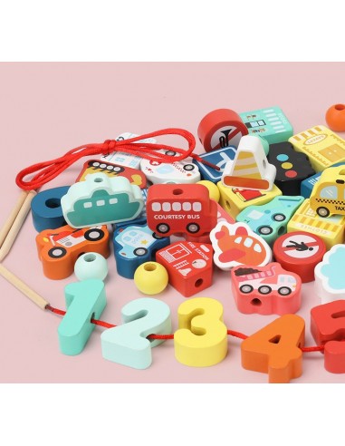 Klocki cyferki drzewo