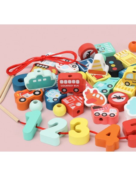 Klocki cyferki drzewo