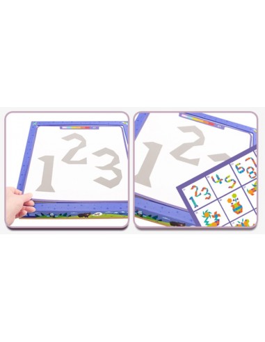 Magnetyczne klocki puzzle kształty