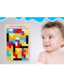 Układanka drewniana puzzle "Tetris"